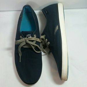 Quicksilver navy lace up sneakers.   Sz 12